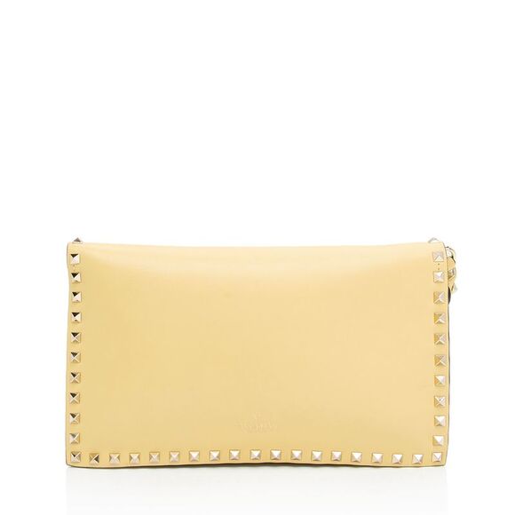 Valentino Nappa Leather Rockstud Clutch - Picture 3 of 16